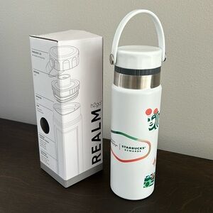 NIB Starbucks x Marriott Bonvoy h2go REALM Water Bottle